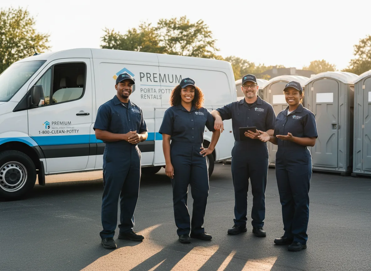 VIP Portable Toilets company in Fombell, PA